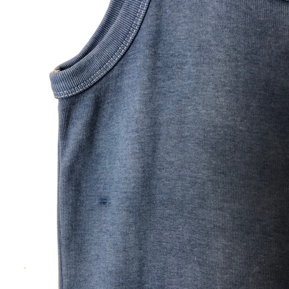 Eddie Bauer 100% cotton indigo hand dyed dress - Picture 6 of 7